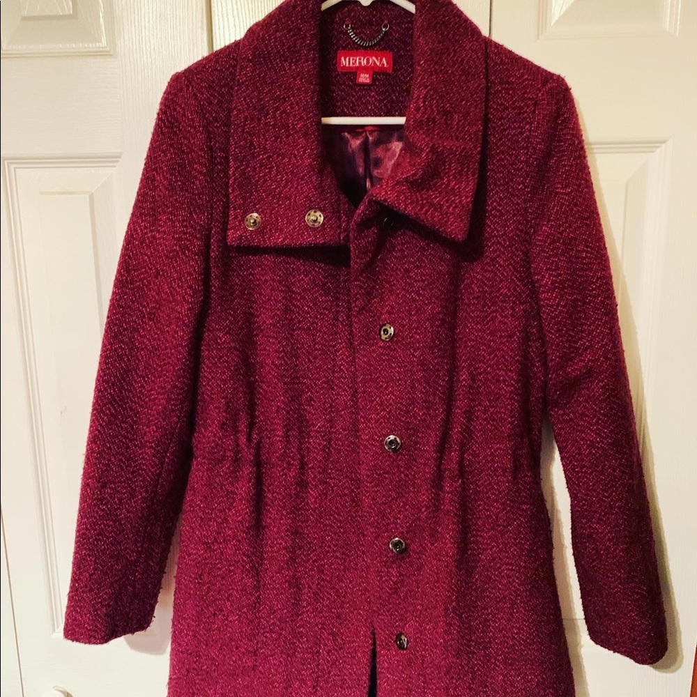 Merona Burgundy Jacket